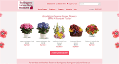 Desktop Screenshot of burlingamelagunaflorist.com